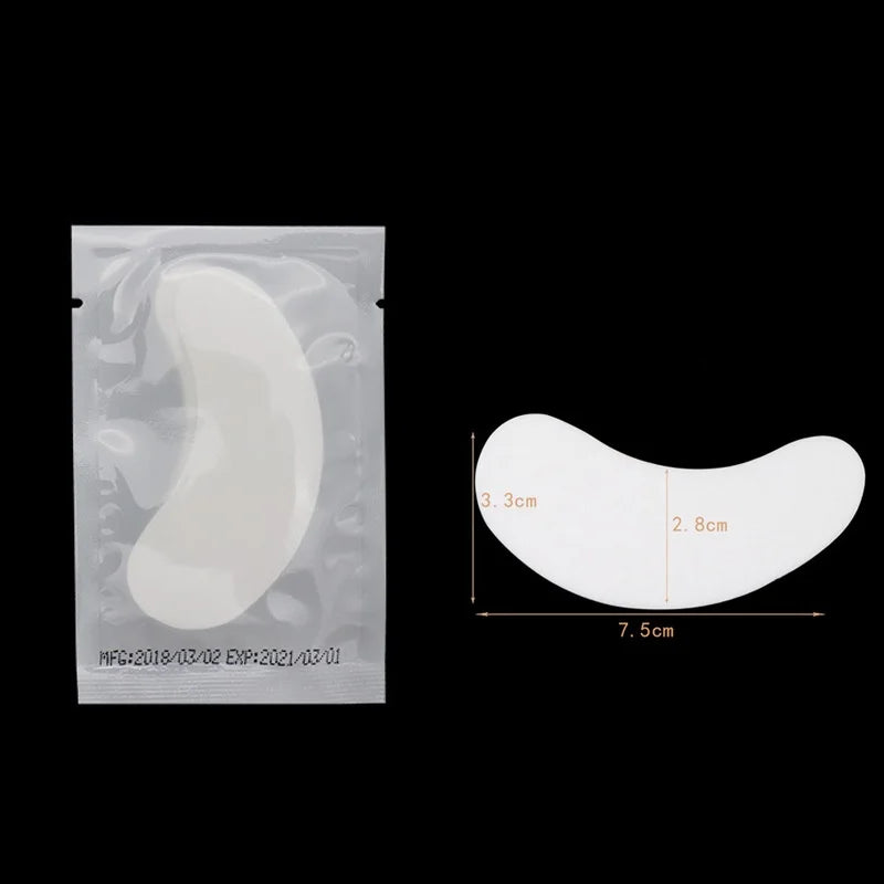 Cisia ( Hydrogel Eye Patches for Building Eyelash Extension Under Eye Pads Grafted Lash Stickers Beauty Tools)