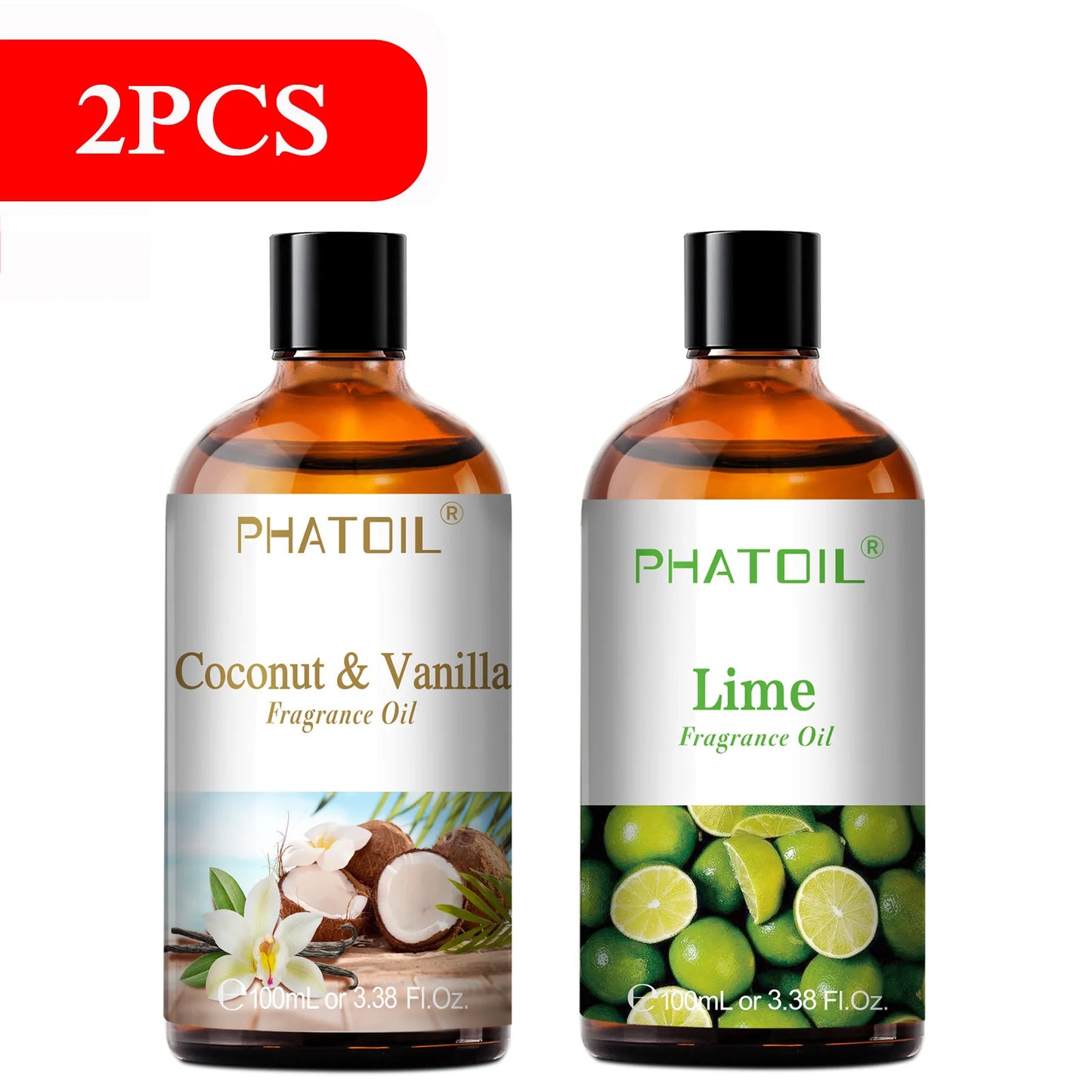 Nature breathing ( 100ml Aromatherapy Fragrance Oil Coconut & Vanilla Strawberry Cherry Lemon )