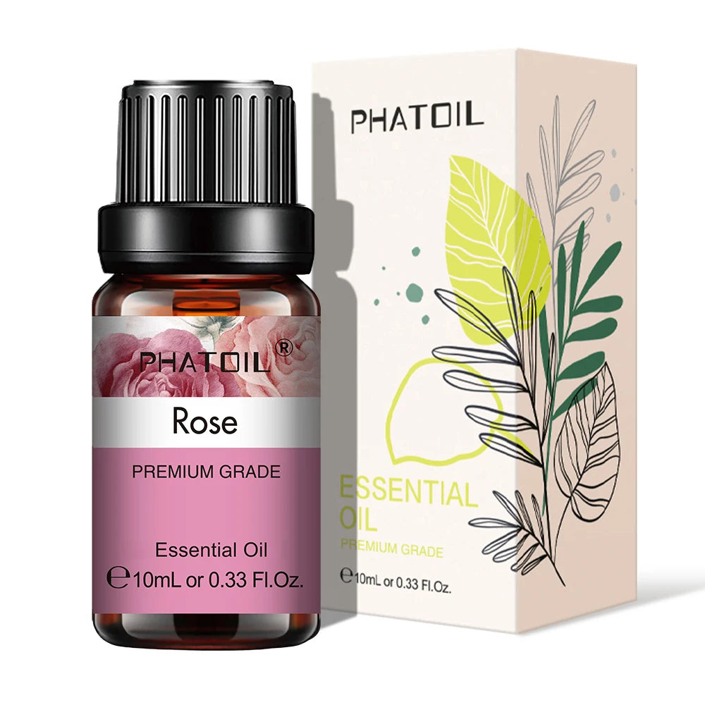 More beautiful( Natural Plant Essential Oil 10ml Eucalyptus Lavender Bergamot Vanilla Peppermint 1PCS Aroma Essential Oils For Diffuser)