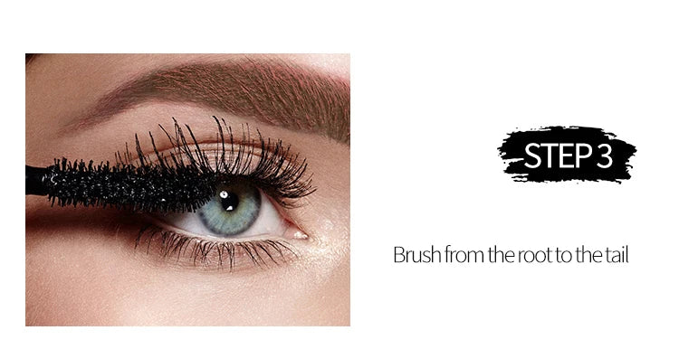 Waterproof Mascara Set Cosmetics Eye Liner Thick Curling Mascara Eyebrow Pencil Eyes Makeup