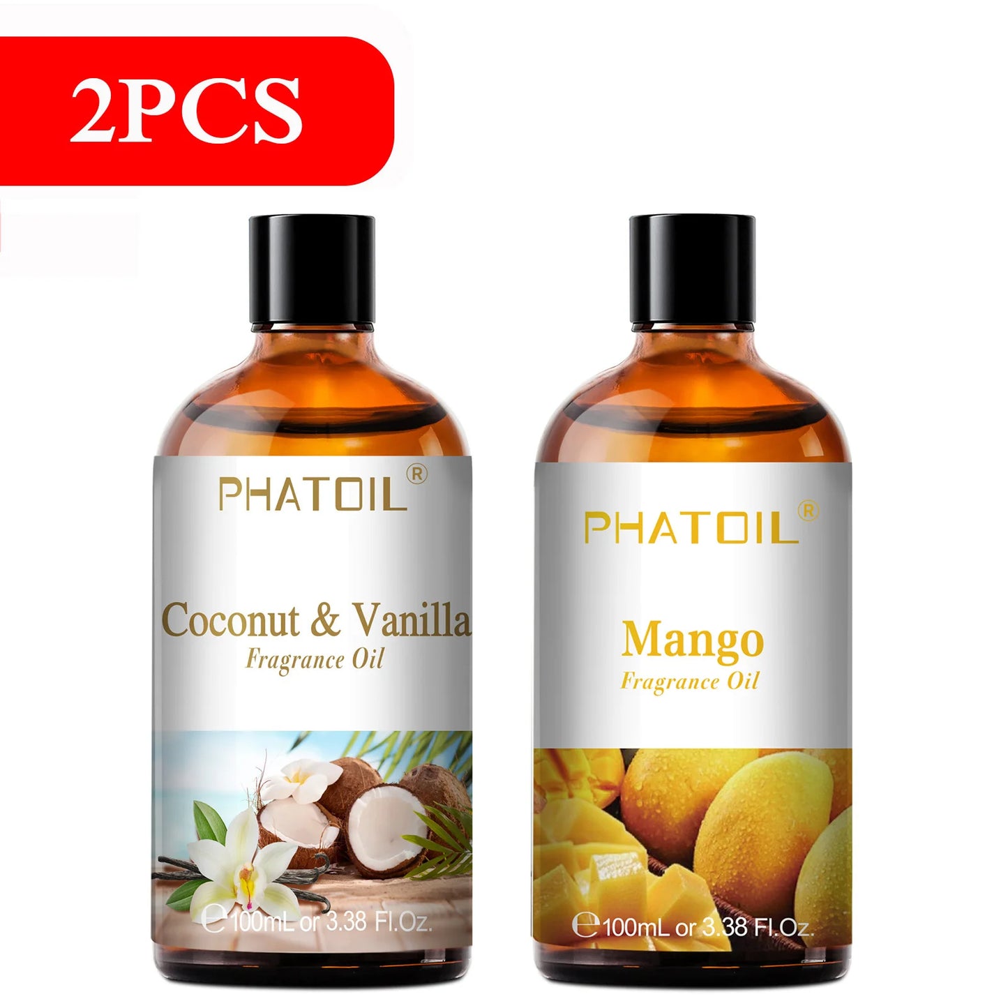 Nature breathing ( 100ml Aromatherapy Fragrance Oil Coconut & Vanilla Strawberry Cherry Lemon )