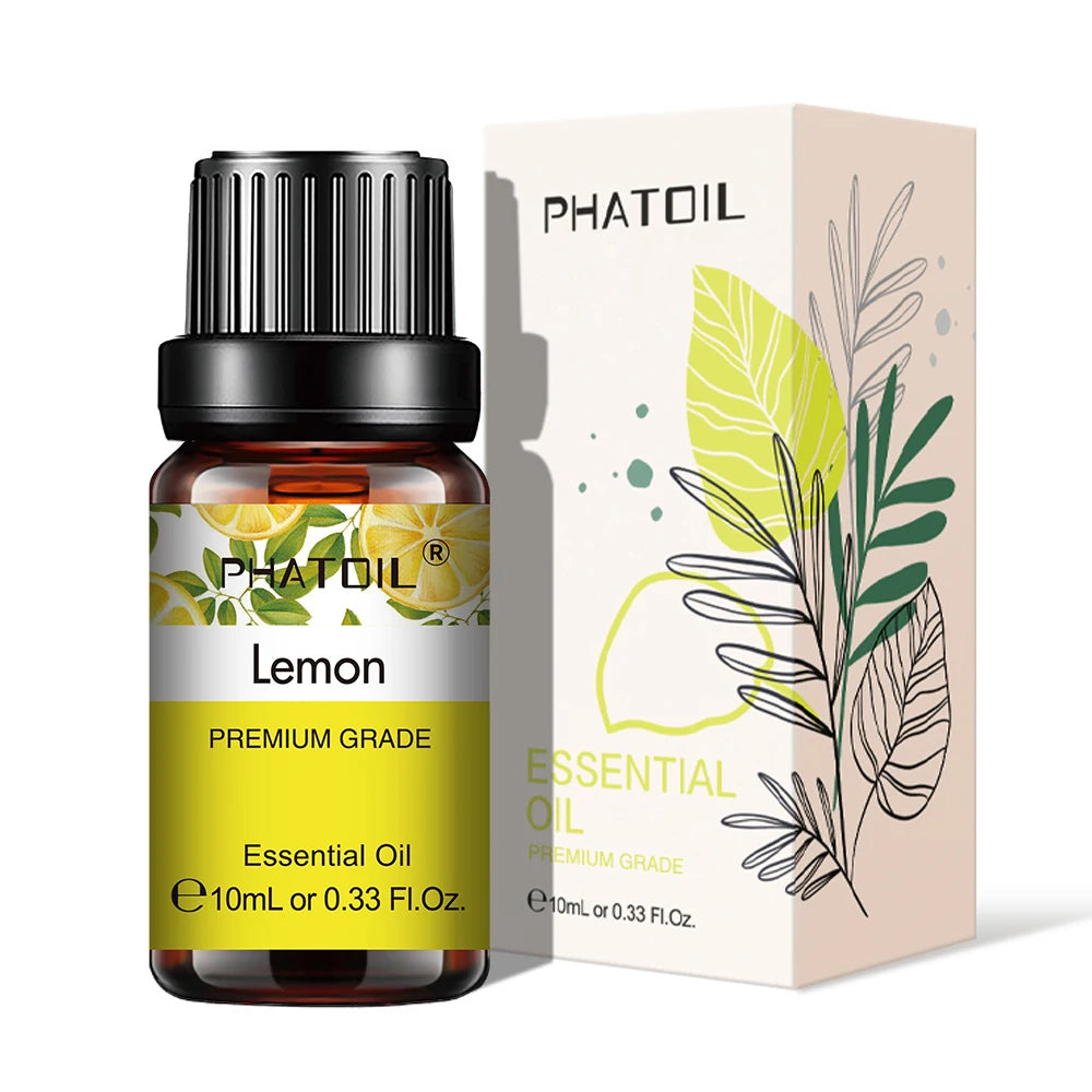 More beautiful( Natural Plant Essential Oil 10ml Eucalyptus Lavender Bergamot Vanilla Peppermint 1PCS Aroma Essential Oils For Diffuser)