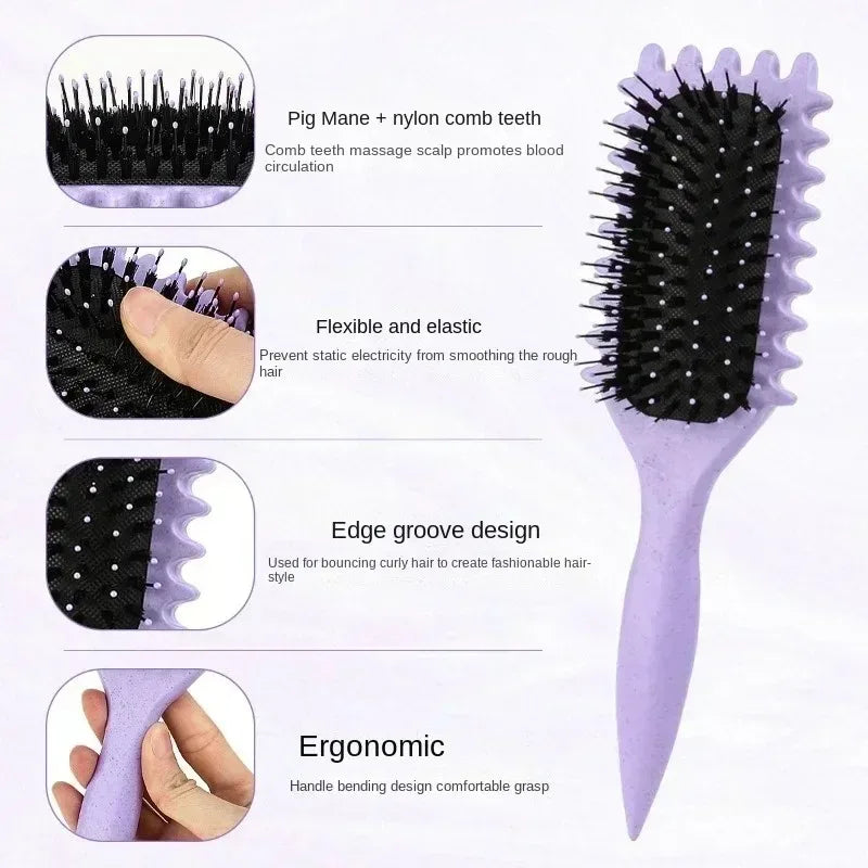 CurlWave Comb