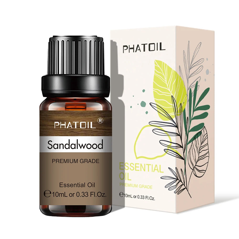 More beautiful( Natural Plant Essential Oil 10ml Eucalyptus Lavender Bergamot Vanilla Peppermint 1PCS Aroma Essential Oils For Diffuser)