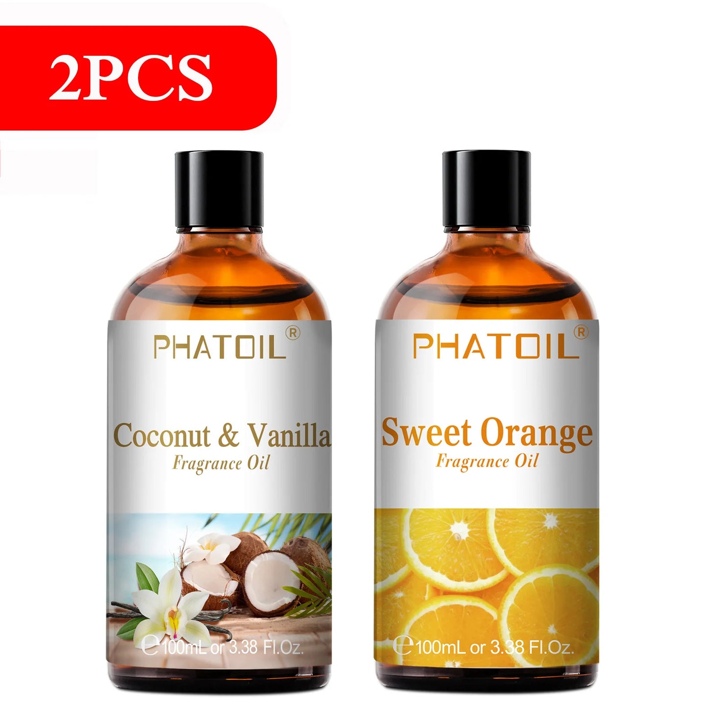 Nature breathing ( 100ml Aromatherapy Fragrance Oil Coconut & Vanilla Strawberry Cherry Lemon )