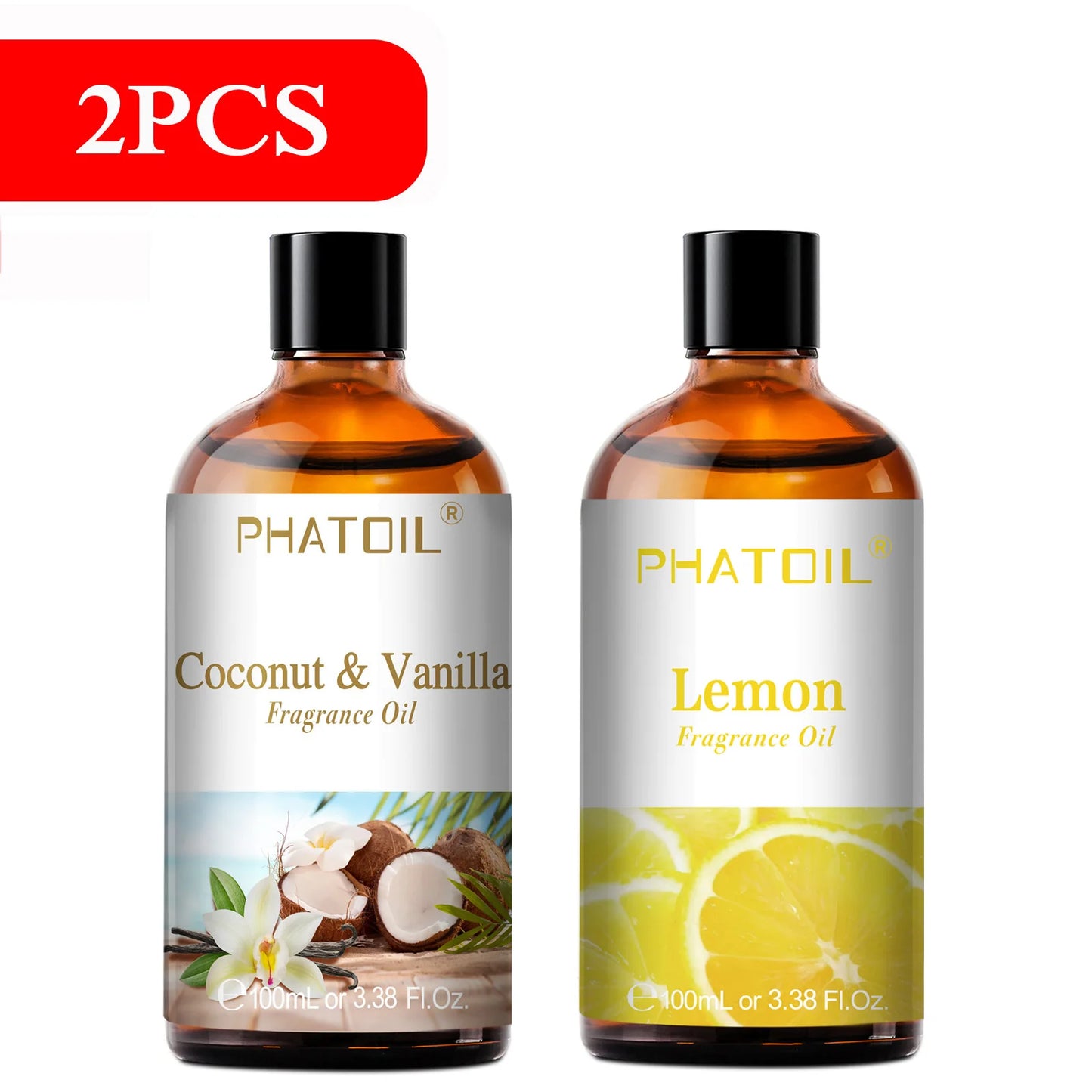 Nature breathing ( 100ml Aromatherapy Fragrance Oil Coconut & Vanilla Strawberry Cherry Lemon )