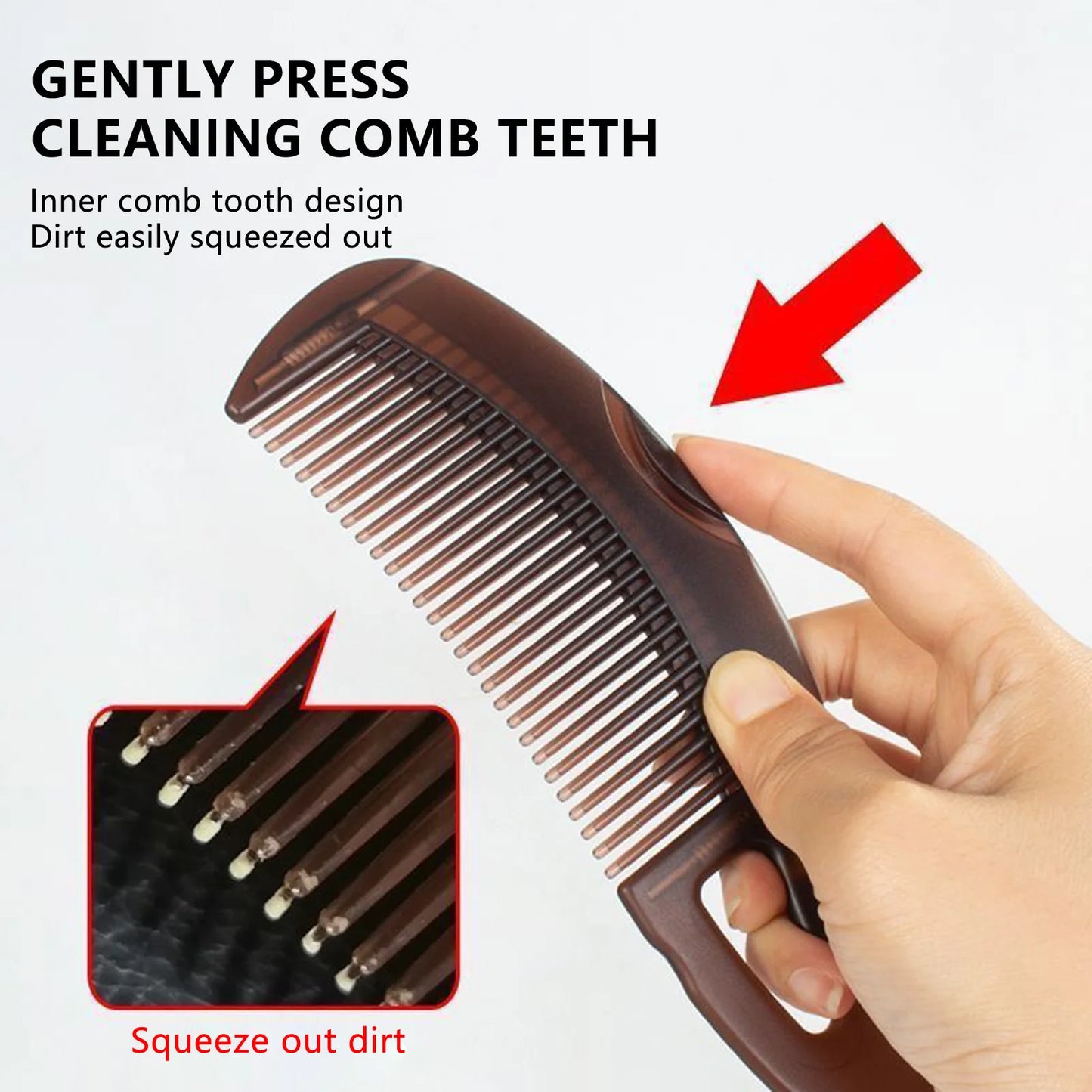 Crust removal comb