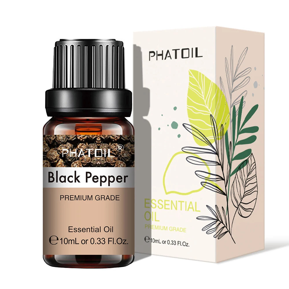 More beautiful( Natural Plant Essential Oil 10ml Eucalyptus Lavender Bergamot Vanilla Peppermint 1PCS Aroma Essential Oils For Diffuser)