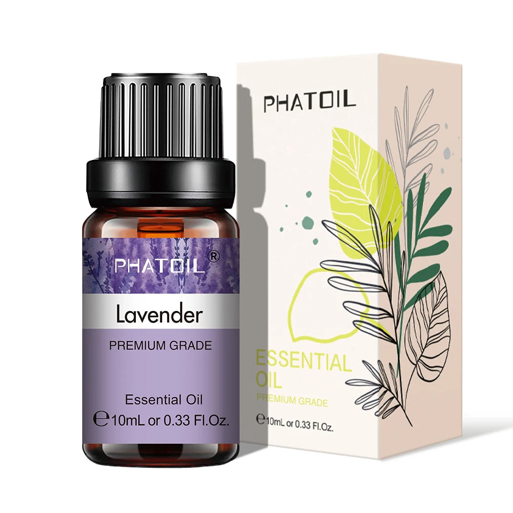 More beautiful( Natural Plant Essential Oil 10ml Eucalyptus Lavender Bergamot Vanilla Peppermint 1PCS Aroma Essential Oils For Diffuser)