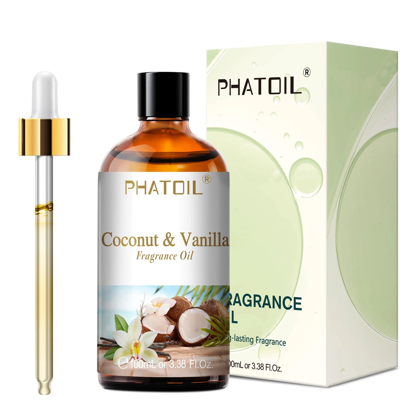 Nature breathing ( 100ml Aromatherapy Fragrance Oil Coconut & Vanilla Strawberry Cherry Lemon )