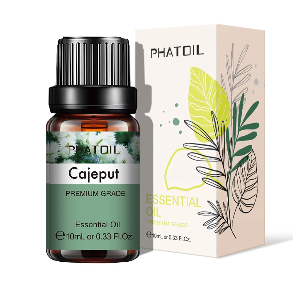 More beautiful( Natural Plant Essential Oil 10ml Eucalyptus Lavender Bergamot Vanilla Peppermint 1PCS Aroma Essential Oils For Diffuser)