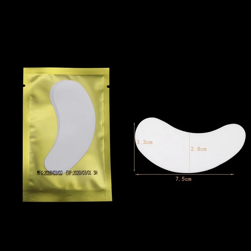 Professional Hydrogel Under Eye Patches - Essential Tool for Eyelash Extensions & Lash Lifting