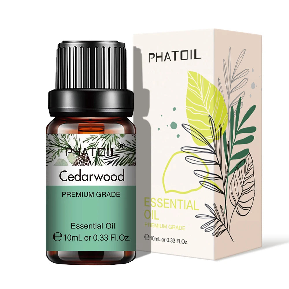 More beautiful( Natural Plant Essential Oil 10ml Eucalyptus Lavender Bergamot Vanilla Peppermint 1PCS Aroma Essential Oils For Diffuser)