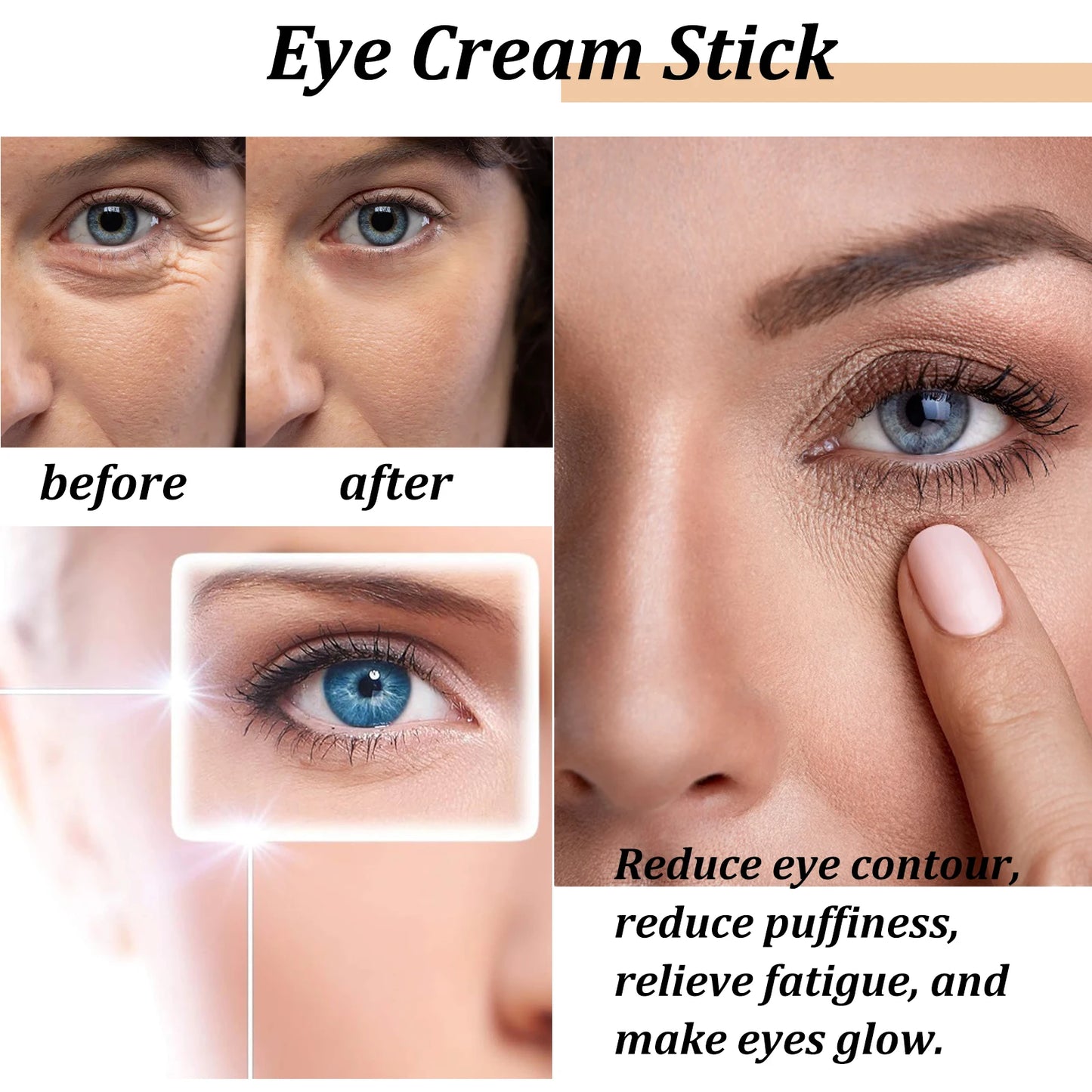 Jobana ( Eye Cream Stick Lightening Dark Circles Collagen)
