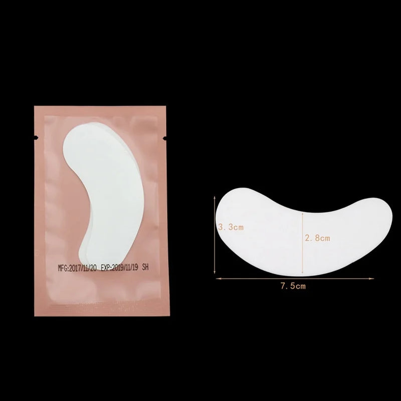 Cisia ( Hydrogel Eye Patches for Building Eyelash Extension Under Eye Pads Grafted Lash Stickers Beauty Tools)