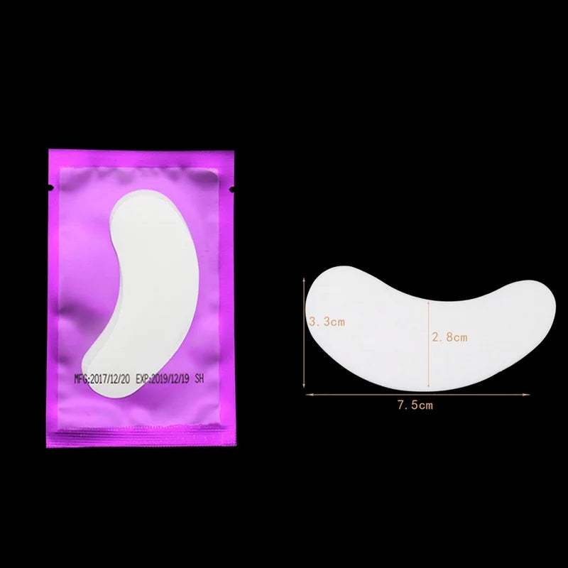 Cisia ( Hydrogel Eye Patches for Building Eyelash Extension Under Eye Pads Grafted Lash Stickers Beauty Tools)