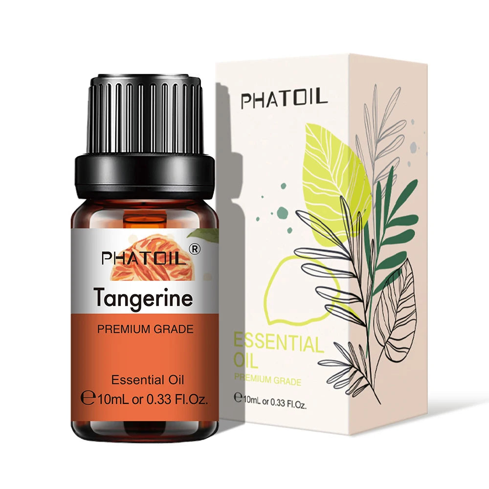 More beautiful( Natural Plant Essential Oil 10ml Eucalyptus Lavender Bergamot Vanilla Peppermint 1PCS Aroma Essential Oils For Diffuser)