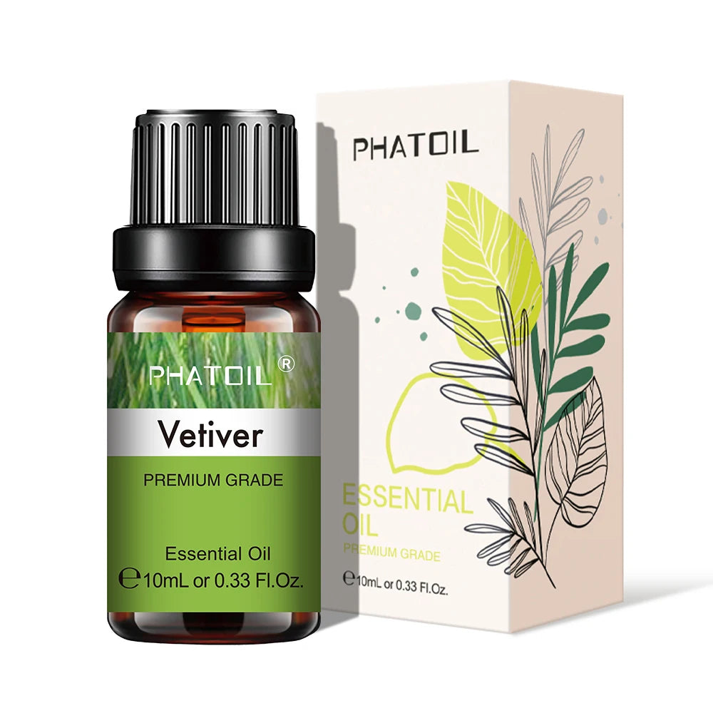 More beautiful( Natural Plant Essential Oil 10ml Eucalyptus Lavender Bergamot Vanilla Peppermint 1PCS Aroma Essential Oils For Diffuser)