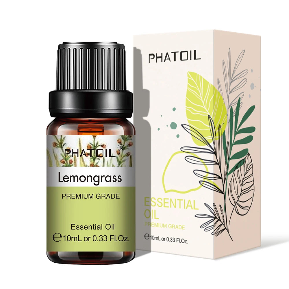 More beautiful( Natural Plant Essential Oil 10ml Eucalyptus Lavender Bergamot Vanilla Peppermint 1PCS Aroma Essential Oils For Diffuser)