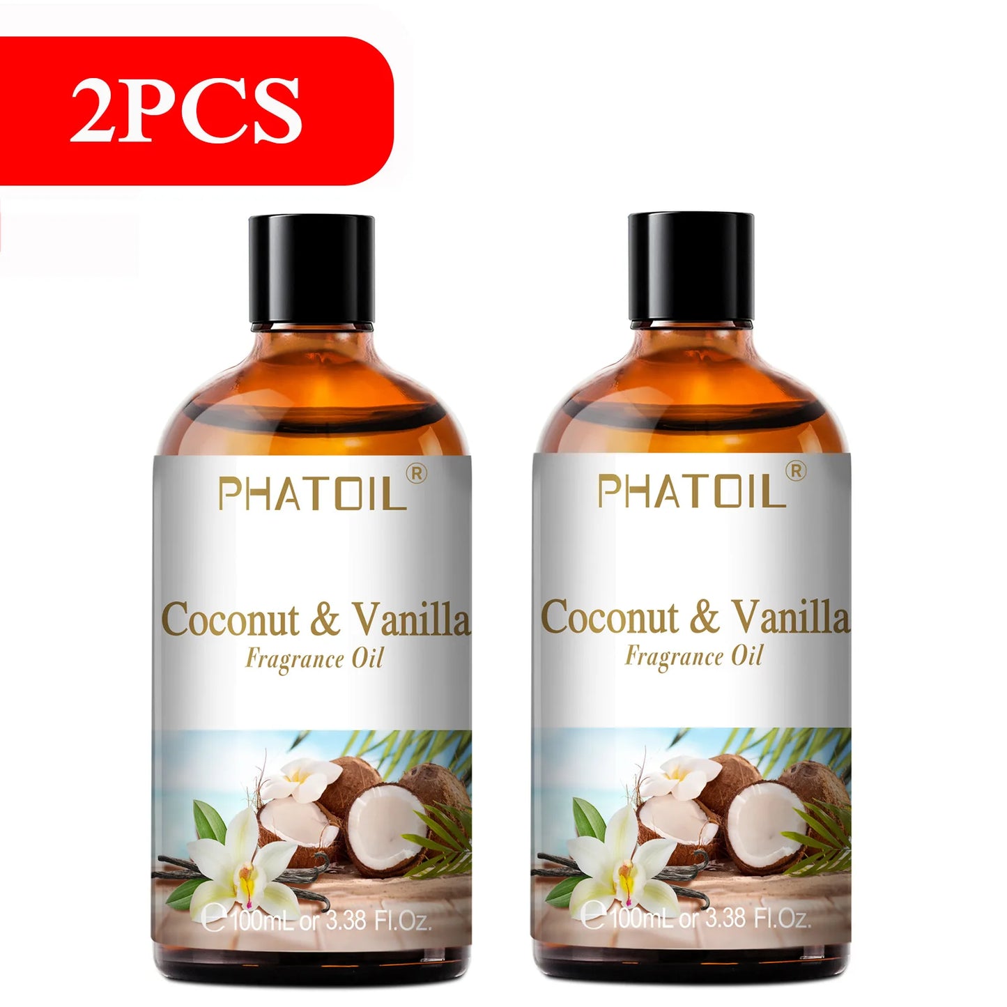 Nature breathing ( 100ml Aromatherapy Fragrance Oil Coconut & Vanilla Strawberry Cherry Lemon )