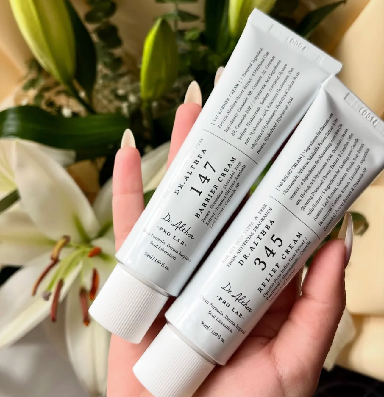 Original Dr.Althea 147 Barrier 345 Relief Cream Antioxidant Whitening Cream Moisturizing Intensive Repair Original Essence Mist