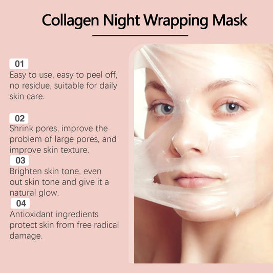 Collagen for a full and lines _free face