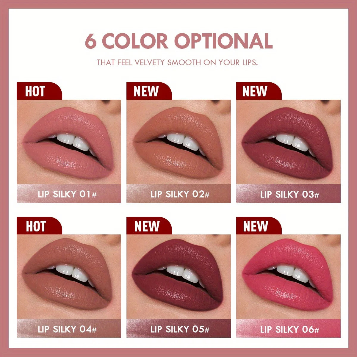 Bni  Matte Lipstick Pencil Waterproof Long Lasting