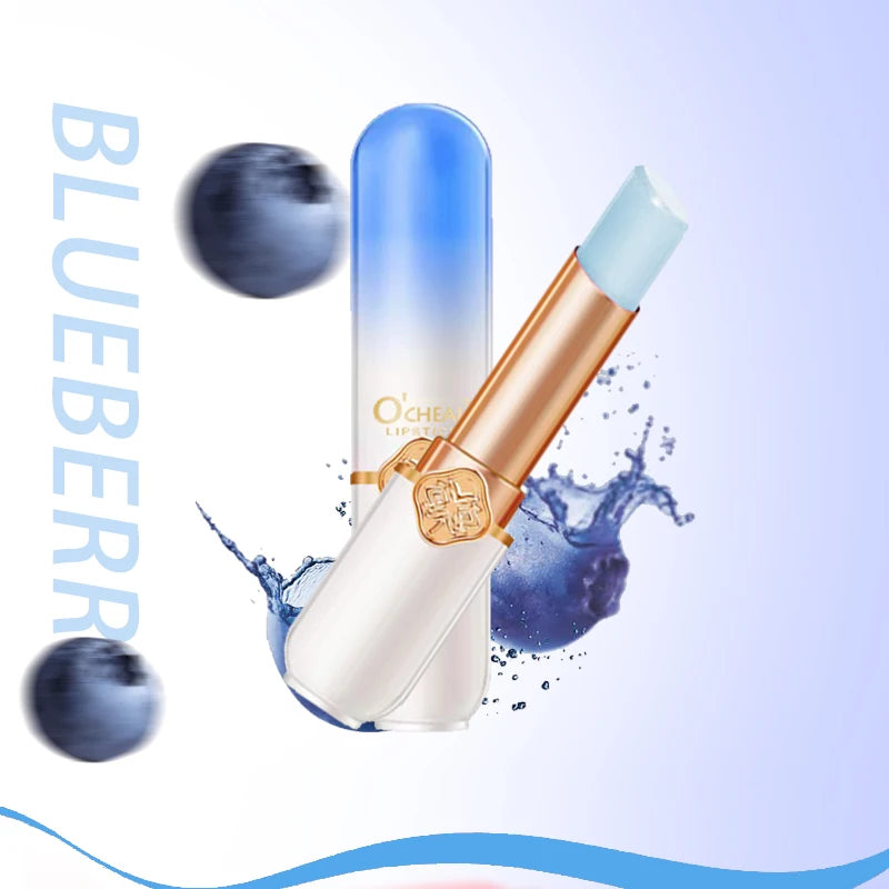 O'CHEAL Color Fruit Lipstick Peach Temperature Changing Lip balm Moisturizing