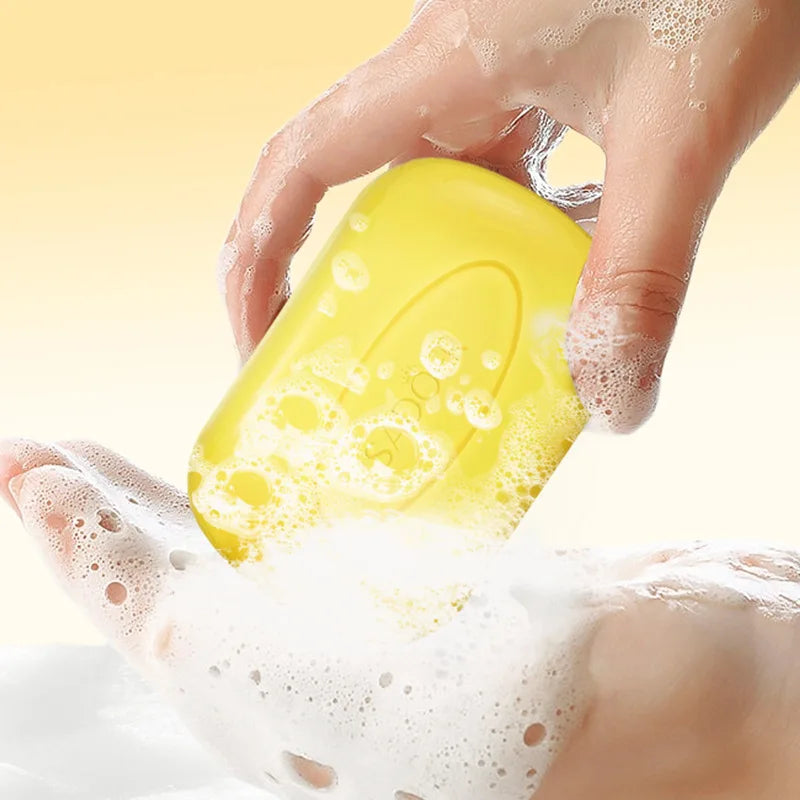 1/2pcs SADOER Sulfur Mite Removing Facial Soap Universal Handmade Soap for Body Face Wash Foam Moisturizing Facial Cleanser