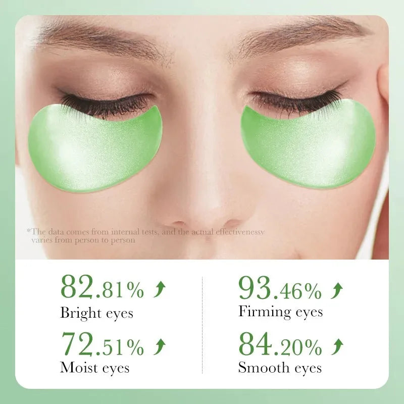 Aloe Vera Collagen Eye Mask Anti Dark Circles Removal Eyes Bags Moisturizing