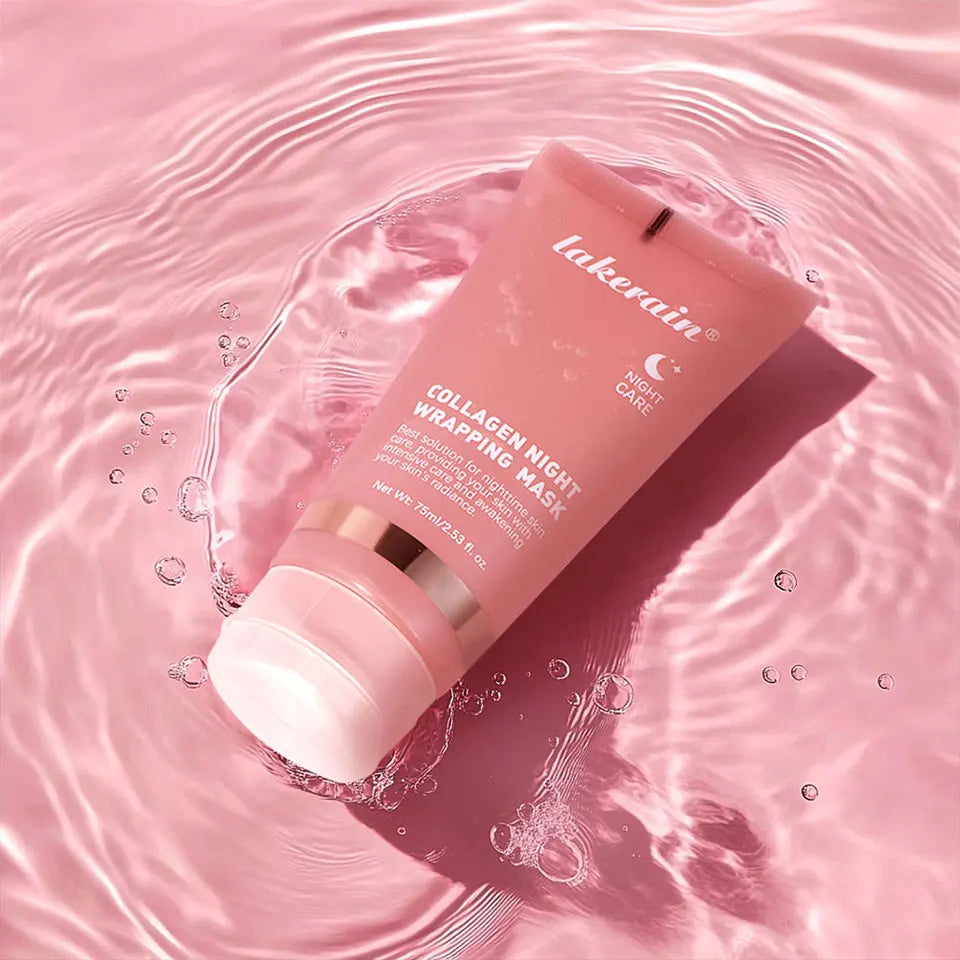 Mask Korean Collagen Night Wrapping Mask Deeply Hydrates Night Care Mask Cream