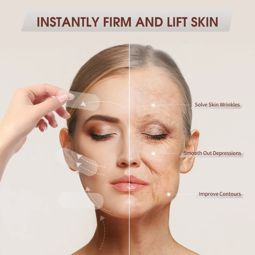 40pcs Invisible Face Lift Tapes – V-Shape Firming & Anti-Wrinkle Patches, Waterproof, Long-Lasting, Skin Tightening, Unisex