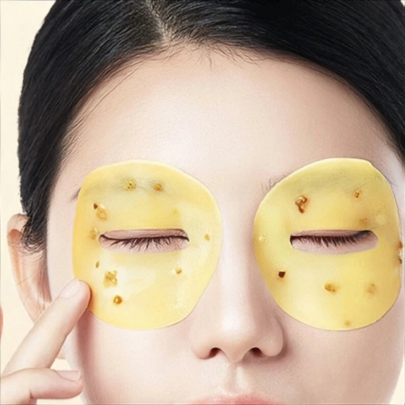 80 Osmanthus Eye Masks, Containing Osmanthus Extract, Hydrate and Moisturize, Nourish the Eyes, and Improve the Skin Around the Eyes Suitable for Daily Eye Care,