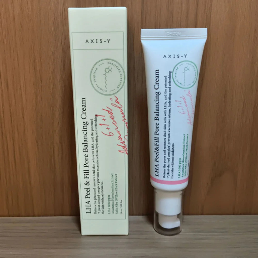 AXIS-Y 50ml / 1.69 fl.oz Dark Spot Correcting Glow Serum/Cream, Balanced Gel Cleanser, Daily Purifying Treatment Toner Skin Care