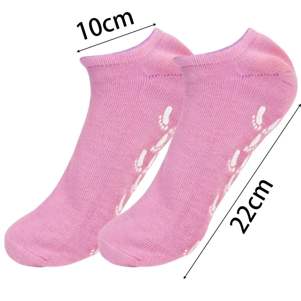 JAYREP SILICONE MOISTURIZING FOOT SOCKS