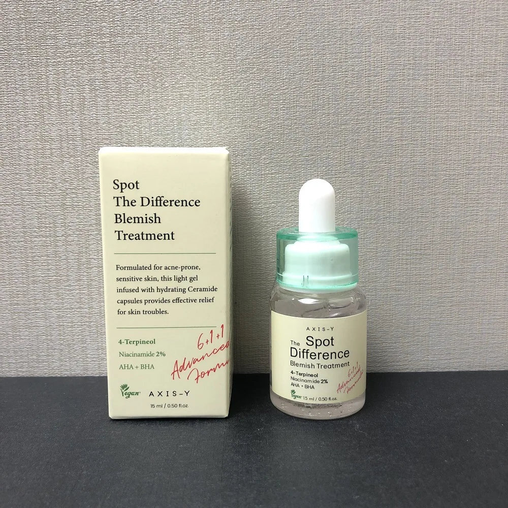 AXIS-Y 50ml / 1.69 fl.oz Dark Spot Correcting Glow Serum/Cream, Balanced Gel Cleanser, Daily Purifying Treatment Toner Skin Care