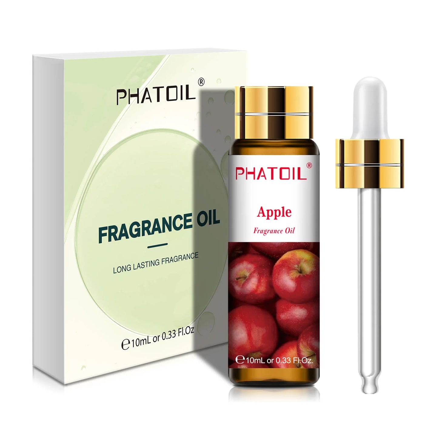 PHATOIL 1/3/9pcs 10ml Fruit Fragrance Oil Peach Strawberry Passion Fruit Cherry Mango Watermelon Apple Aroma Fragrance Oils