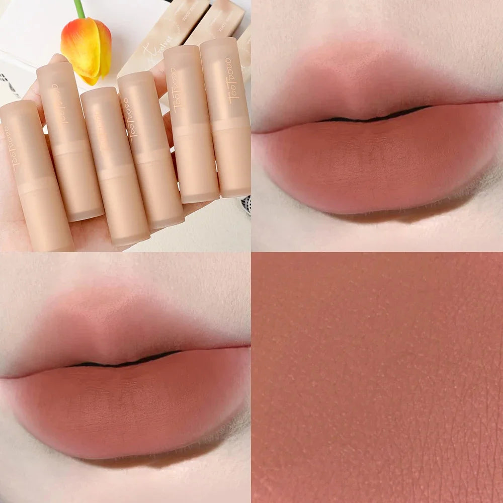 Matte Misty Lipstick 6 Colors Waterproof Non Sticky