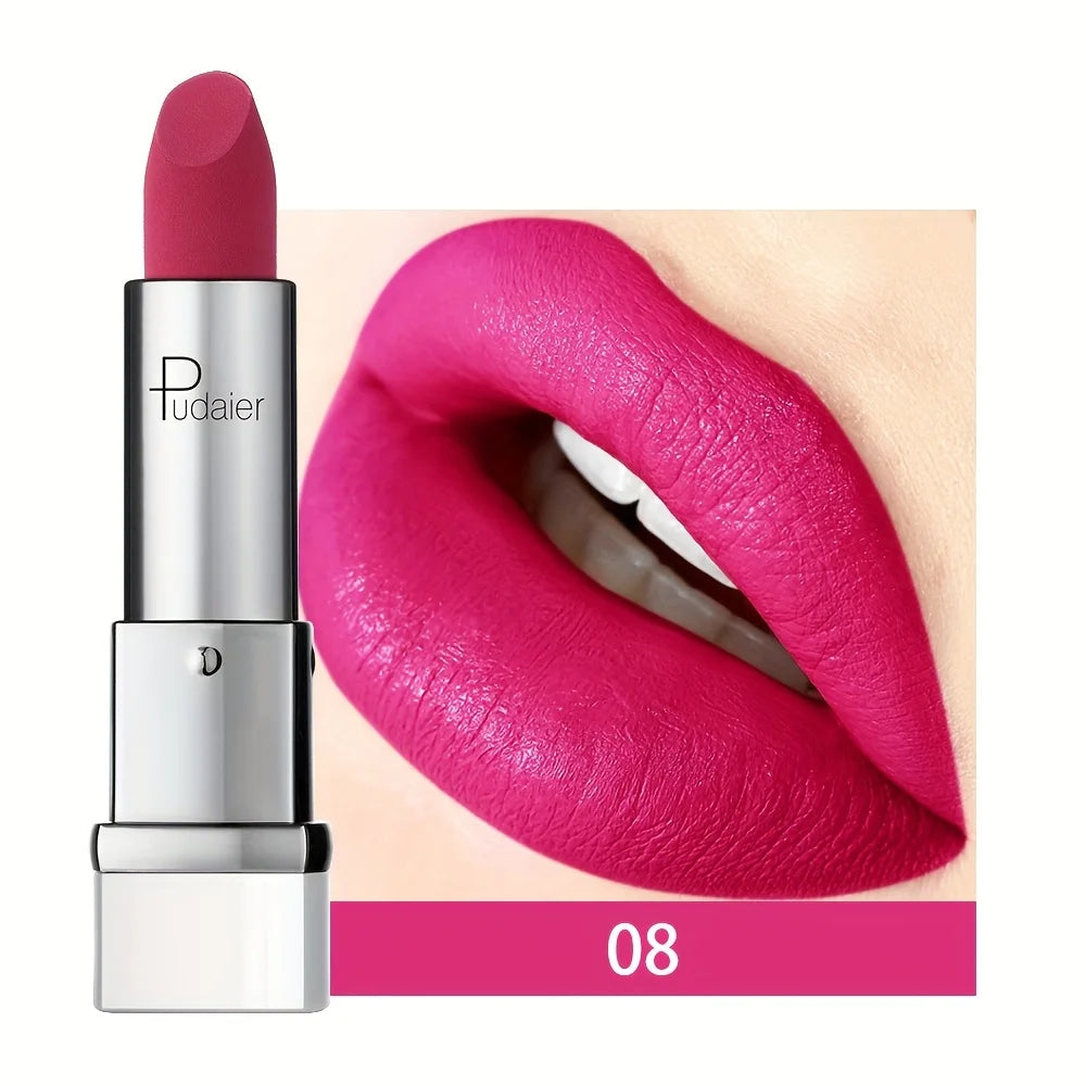 Velvet Matte Lip Gloss - Waterproof, Moisturizing, Long-Lasting Red Lip Tint Makeup, Advanced Matte Finish for All Skin Types