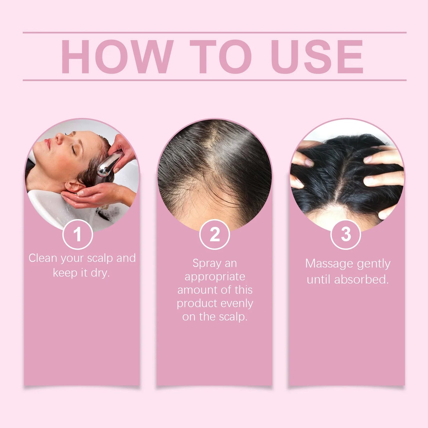 Rosemary Hair Nourishing Spray Strengthen Growth Repair Scalp Damage Keep Shiny Restore Soft For Curly Hair Care Essential Oils