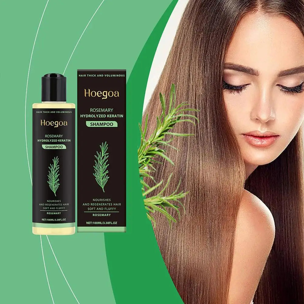 1/2PCS Rosemary Hair Growth Shampoo Organic Rosemary Oil for Hair Growth, Natural Anti Loss Thickening Shampoo for Thinning Hair