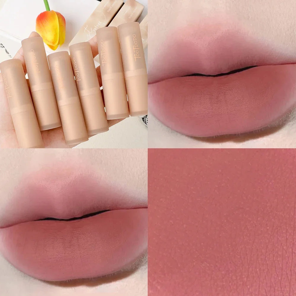 Matte Misty Lipstick 6 Colors Waterproof Non Sticky