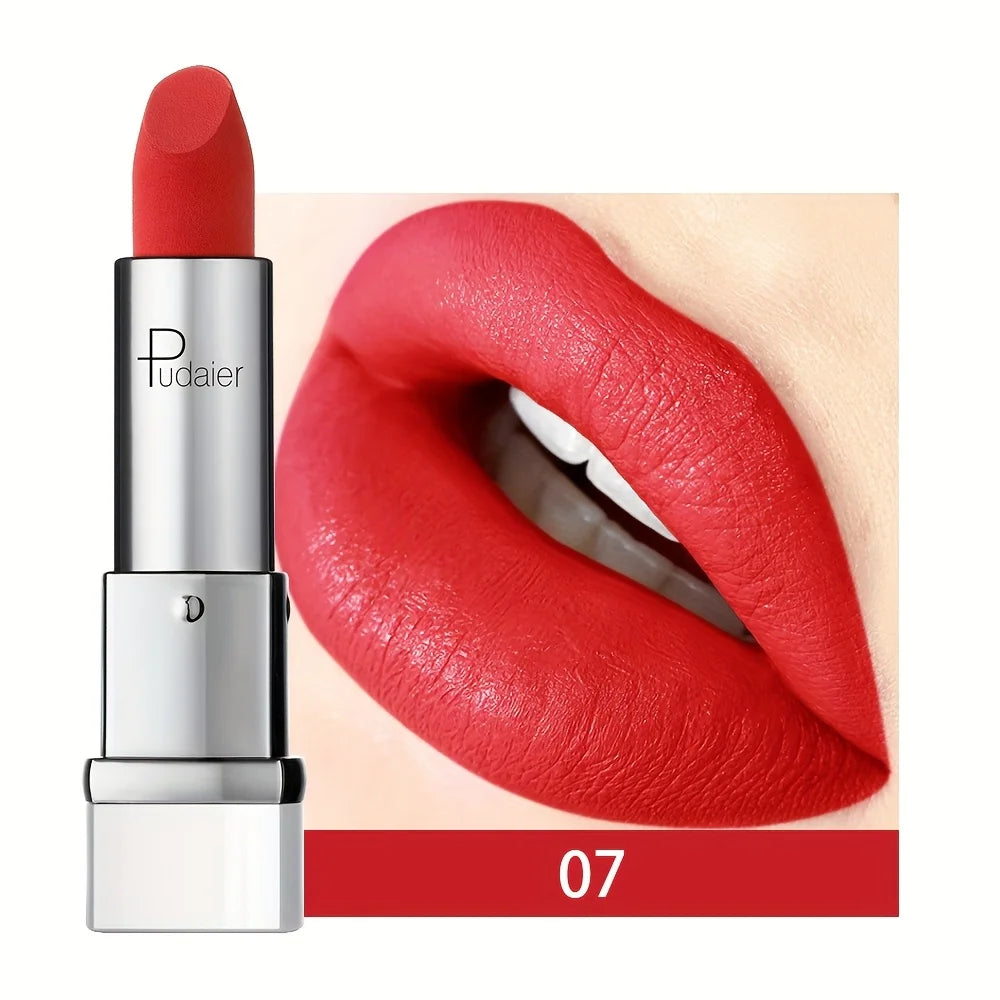 Velvet Matte Lip Gloss - Waterproof, Moisturizing, Long-Lasting Red Lip Tint Makeup, Advanced Matte Finish for All Skin Types