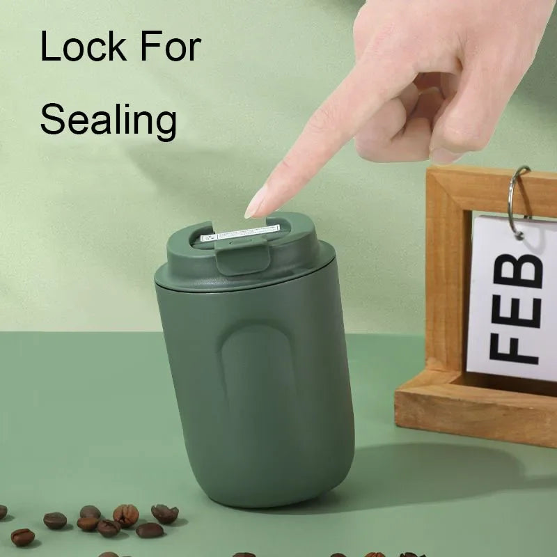 $$    220ml Mini Thermo Coffee Cups Mug 316 Stainless Steel Travel Thermal