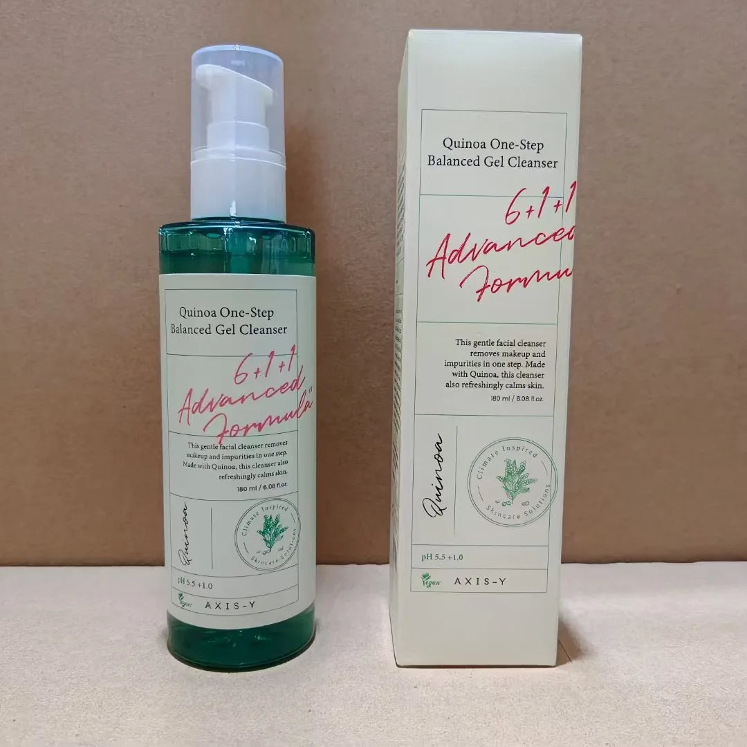 AXIS-Y 50ml / 1.69 fl.oz Dark Spot Correcting Glow Serum/Cream, Balanced Gel Cleanser, Daily Purifying Treatment Toner Skin Care